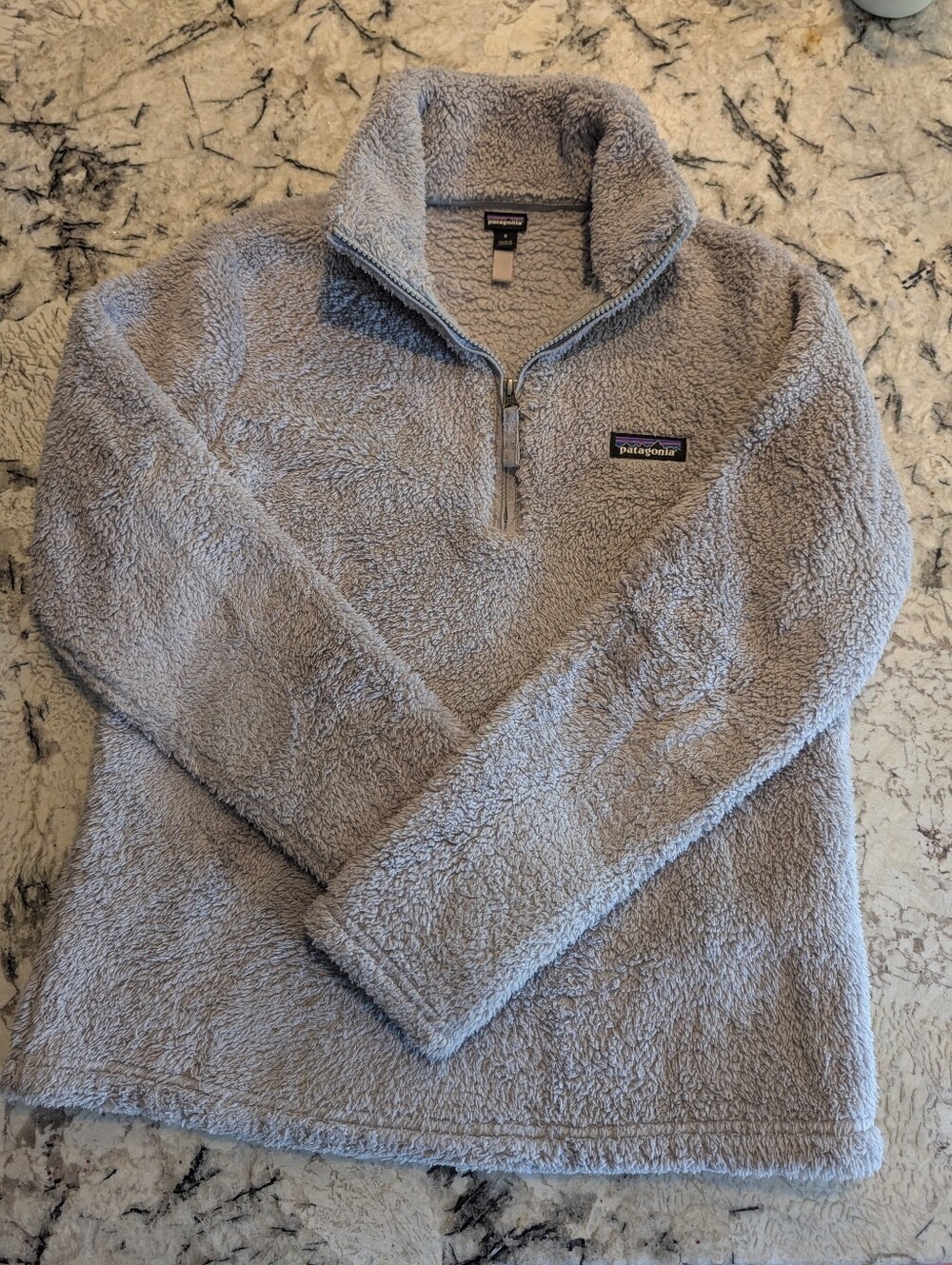 Patagonia Los Gatos 1/4-Zip โ Salt Grey (Size S)